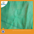 Green Plastic safety warning netting for construction usage